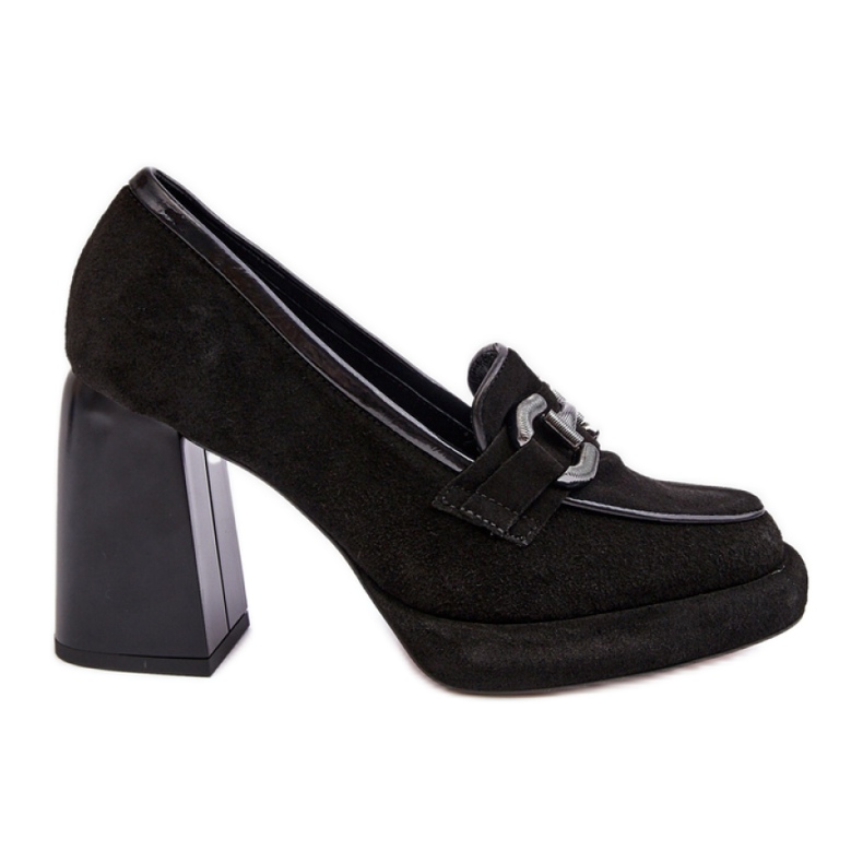 Naisten pumput koristeena Laura Messi 2706 500-173 musta