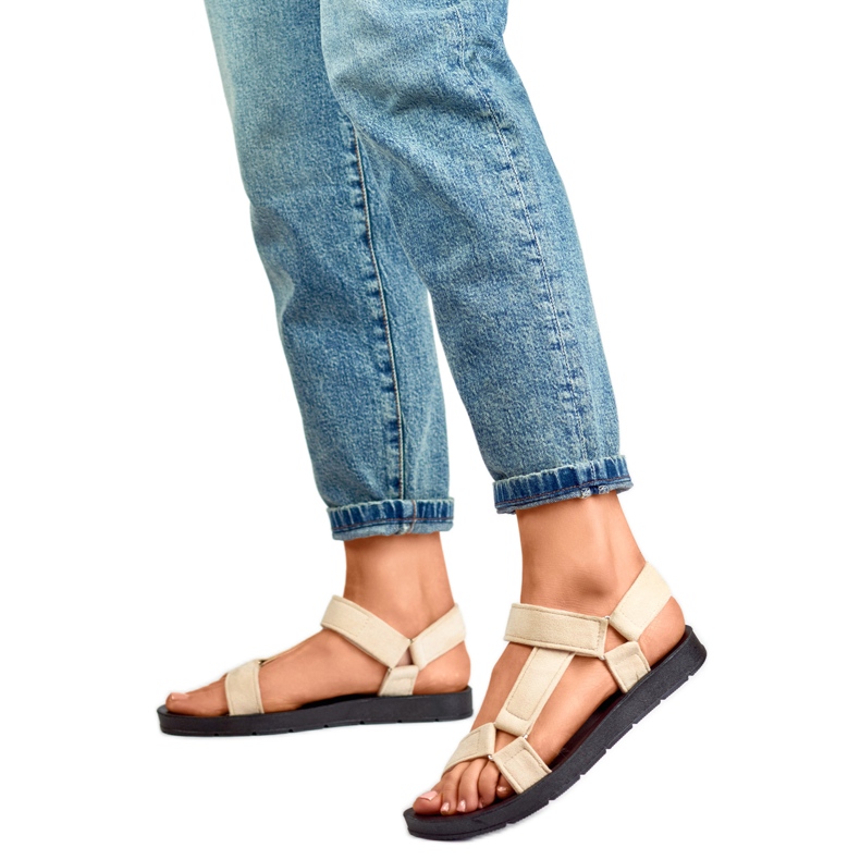 Sandaalit Malli LEI530BE Beige - PRIMO