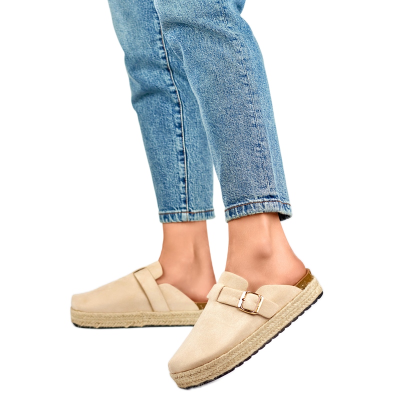 Naisten espadrillit DM802BE beige