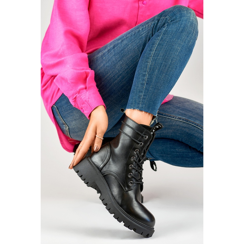 Workers Malli 250045B-PU Musta - PRIMO