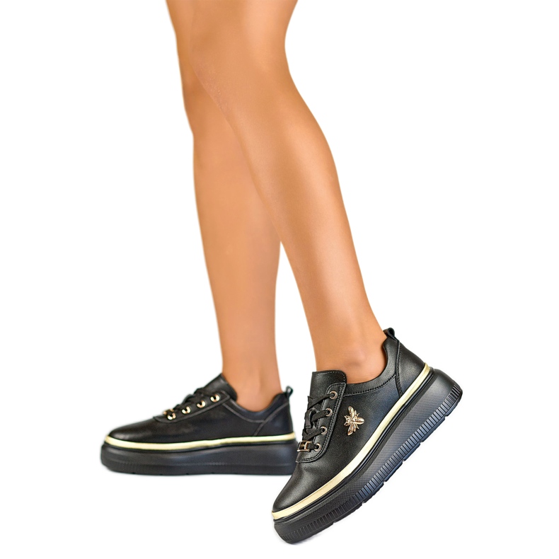 Naisten urheilukengät koristeella GD-XF120C-B, musta