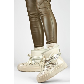 Lumikengät Malli 5754-4BE Beige - PRIMO