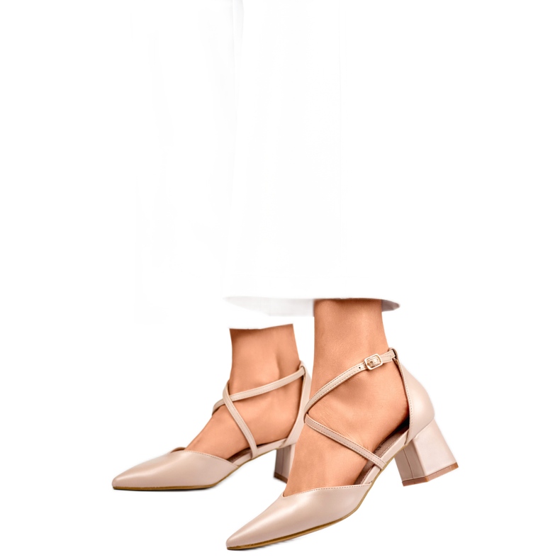 Naisten pumput GD-FL1150D.BE beige