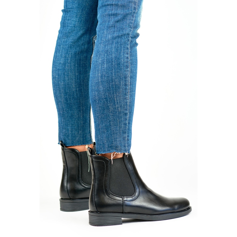 Naisten Chelsea Boots MR-15B musta