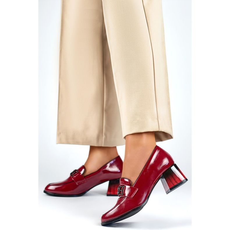 Pumput Malli GD-FL478-BUR Bordeaux - PRIMO punainen