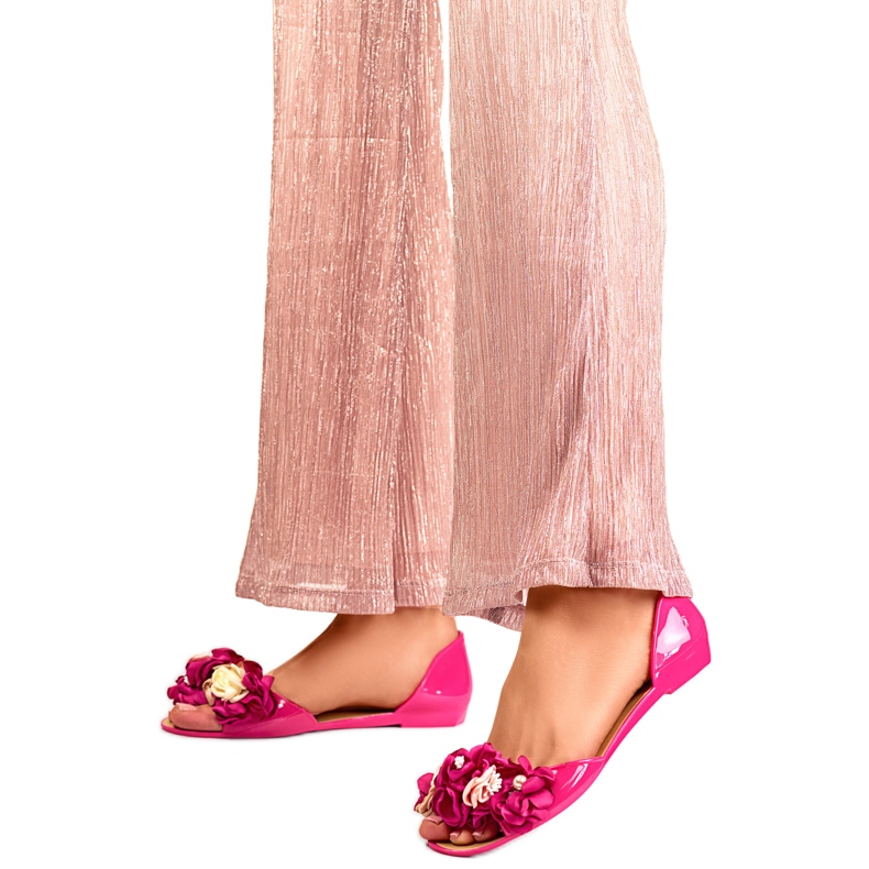 Naisten balettiasunnot koristeella CK298FU vaaleanpunainen