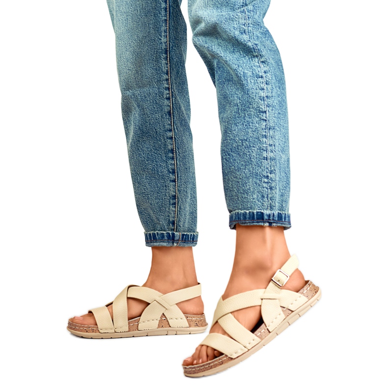 Naisten sandaalit G3179-7BE beige