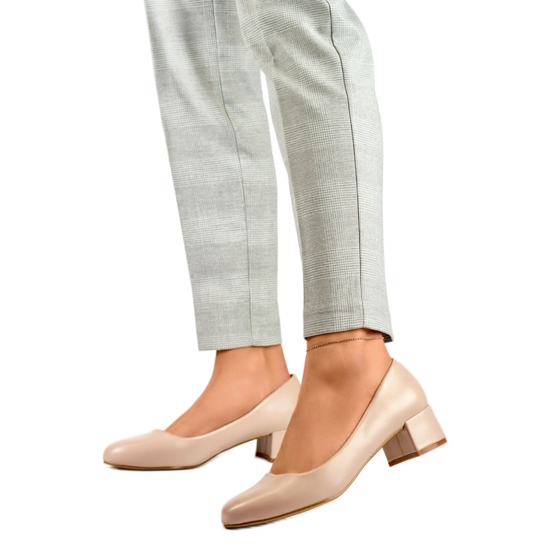 Naisten pumput GD-FL490A-D.BE beige