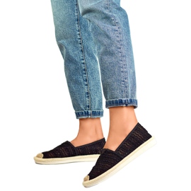 Naisten espadrillit XY2832-1B musta