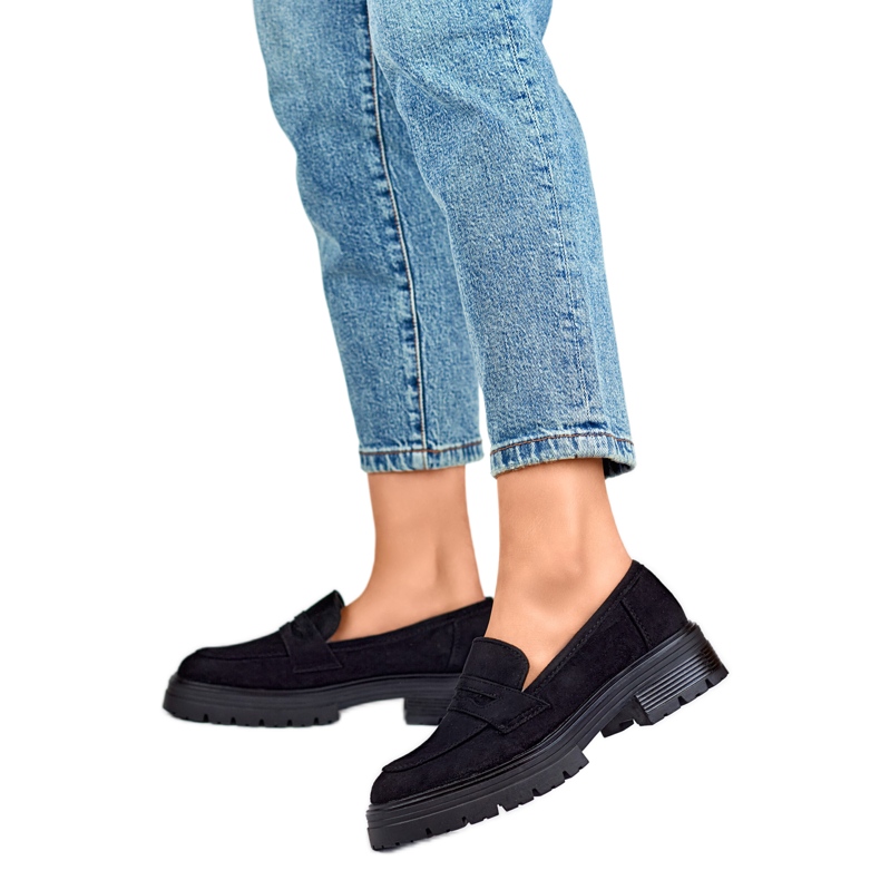 Naisten mustat kengät YL197