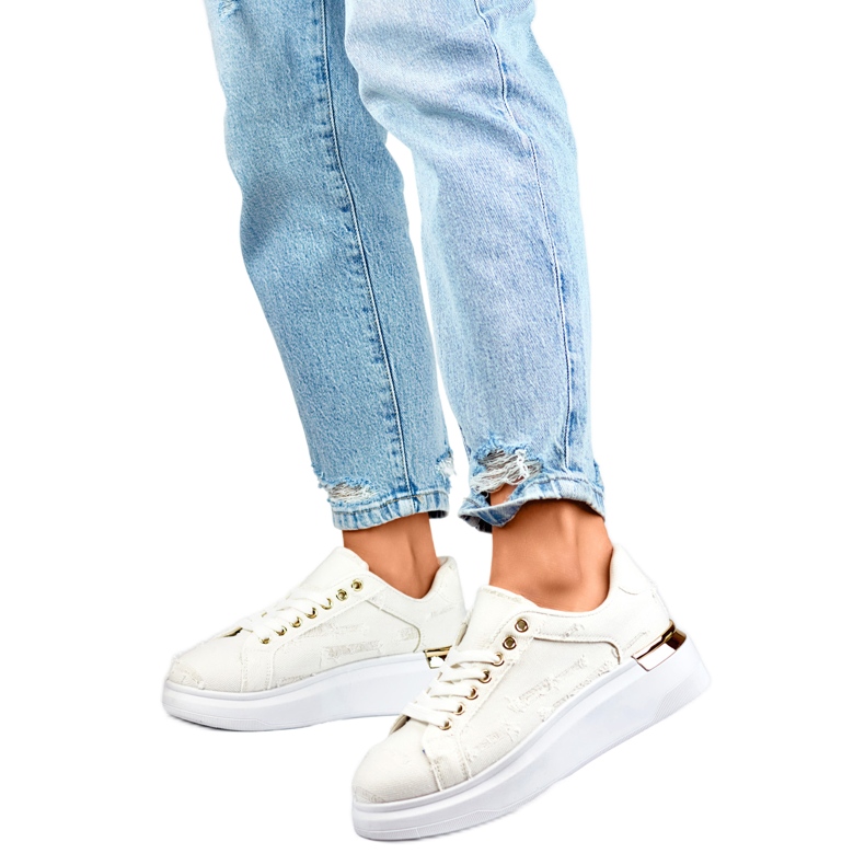 Naisten urheilukengät A-91BE beige