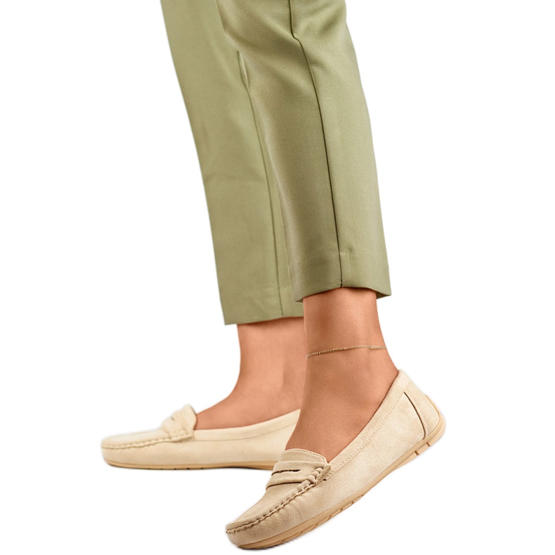 Naisten mokasiinit 9173-P-BE beige