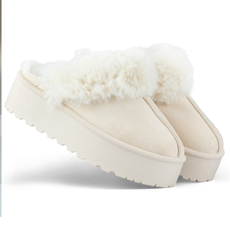 Naisten eristetyt tossut 81366-3BE beige