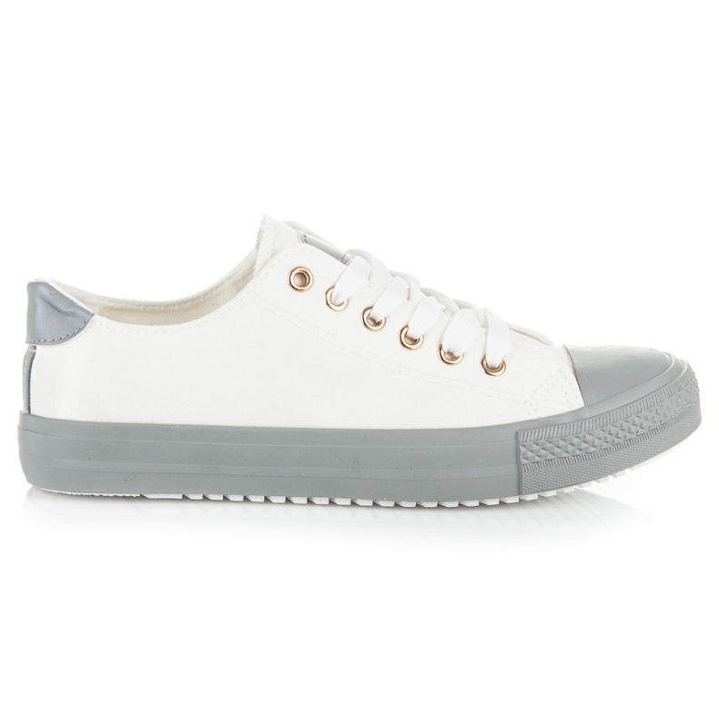 Seastar Sidotut tennarit värikkäällä alustalla valkoinen