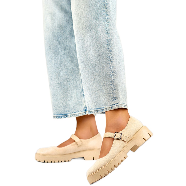 Naisten kengät 2720-4BE beige