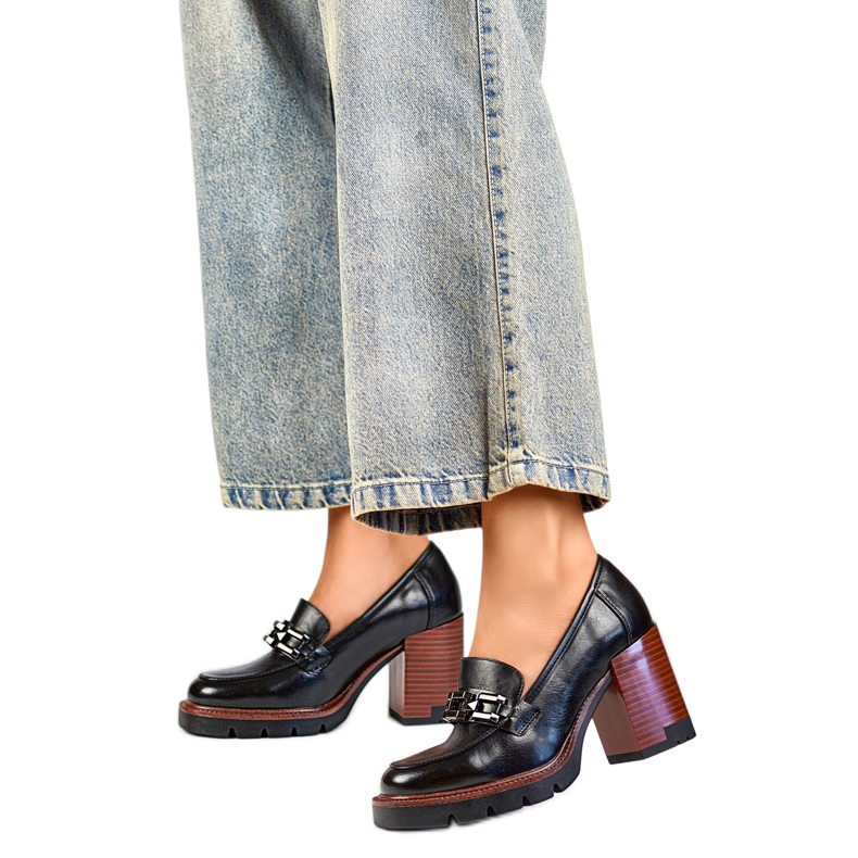 Naisten pumput 24-2-12278B musta