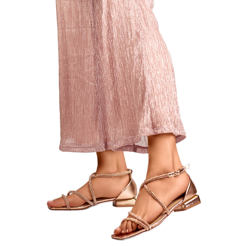 Naisten sandaalit GD-DO-161CH vaaleanpunainen