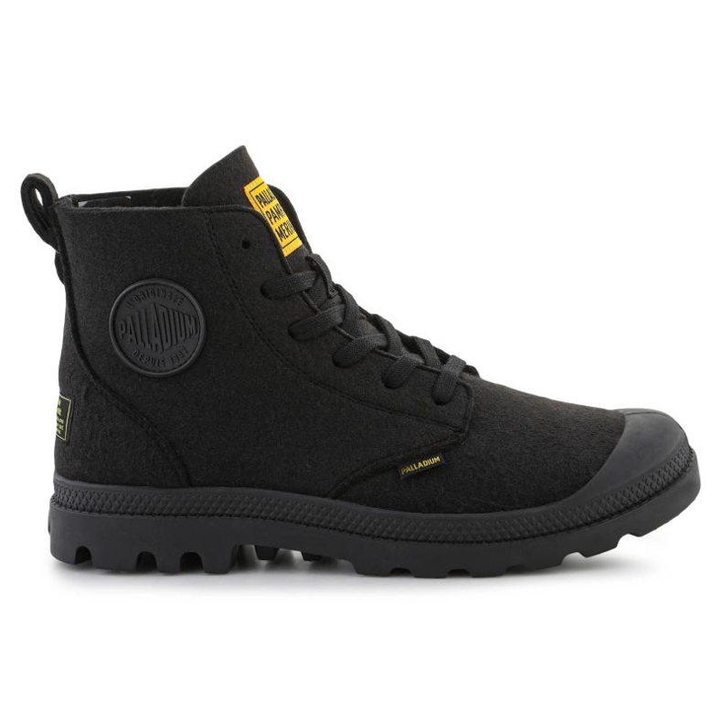 Palladium Pampa Hi Merino kengät 74377-008-M musta