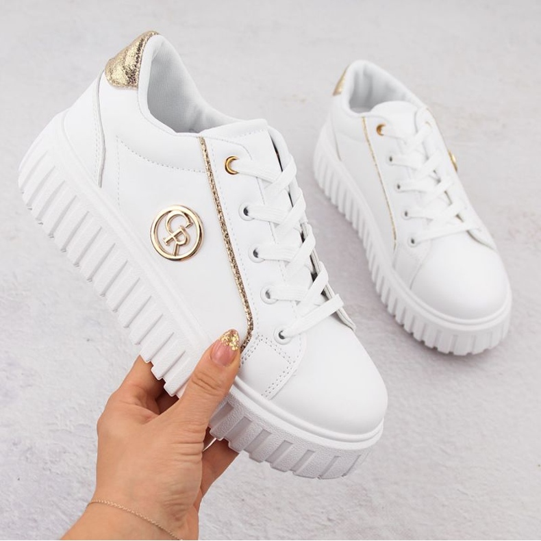 News Uutiskengät 4757 EVE459 alustalla valkoinen