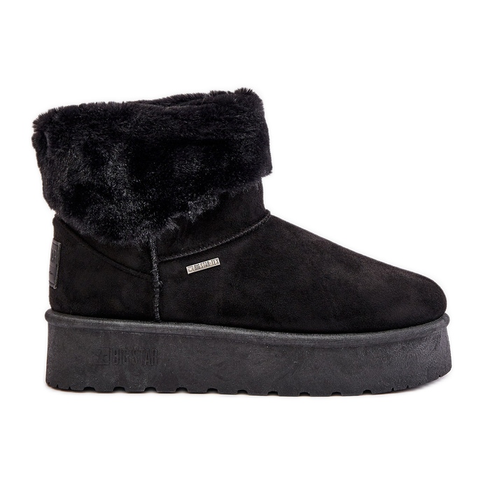 Alusta lumisaappaat turkisella Big Star OO274A108 Musta