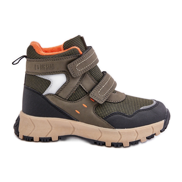 Eristetyt lasten lumisaappaat Big Star OO374129 Khaki vihreä