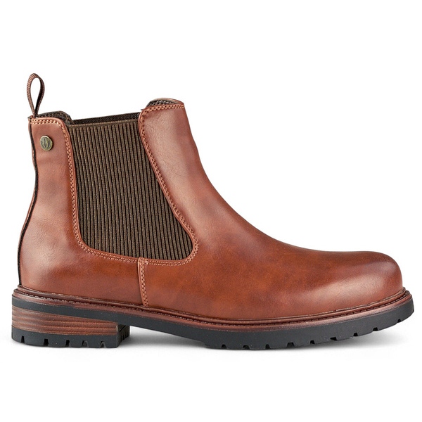 Naisten eristetyt Chelsea-saappaat, ruskea, GD-WL71C