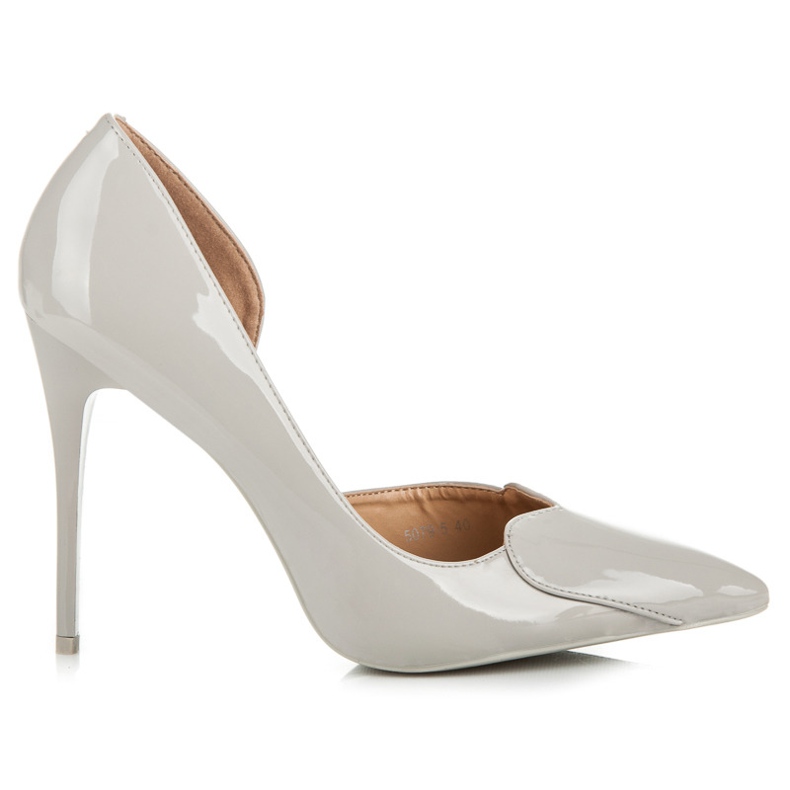 Vices Harmaa Sweetheart-korkokengät