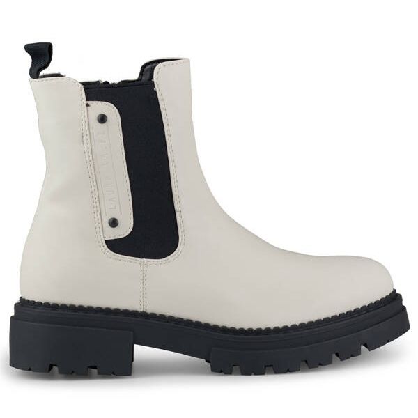 Naisten nilkkurit, joissa paksu pohja, vaalea beige Laura La.Fi 250004BE-PU