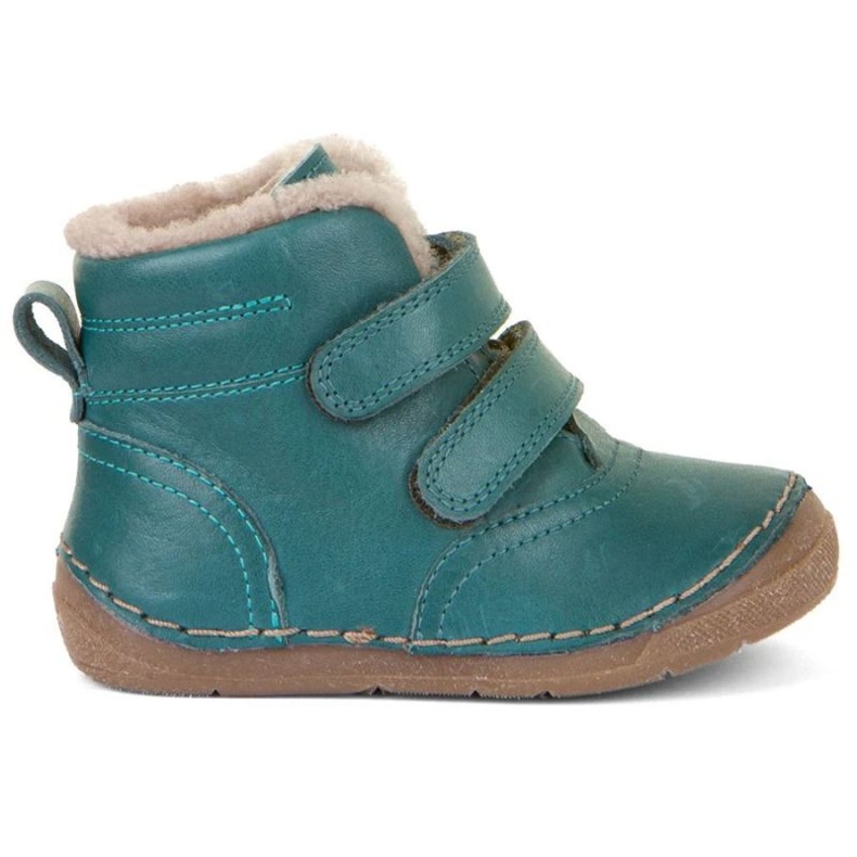 Froddo talvieristetyt saappaat tarranauhalla (G2110113-6) vihreä