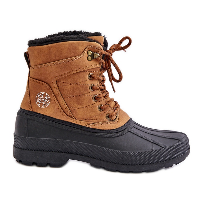 Lee Cooper LCJ-24-44-2873M kamelin miesten lumisaappaat ruskea