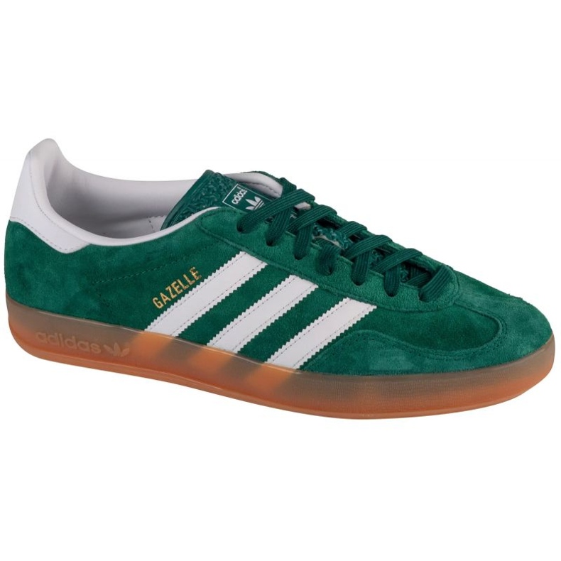Adidas Gazelle JI2062 kengissä vihreä