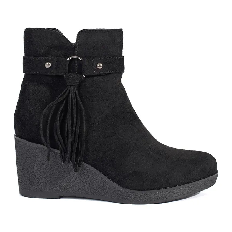 Mokkamustat naisten kiilahapsuiset saappaat