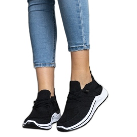 Mustat Gaberlan slip-on lenkkarit