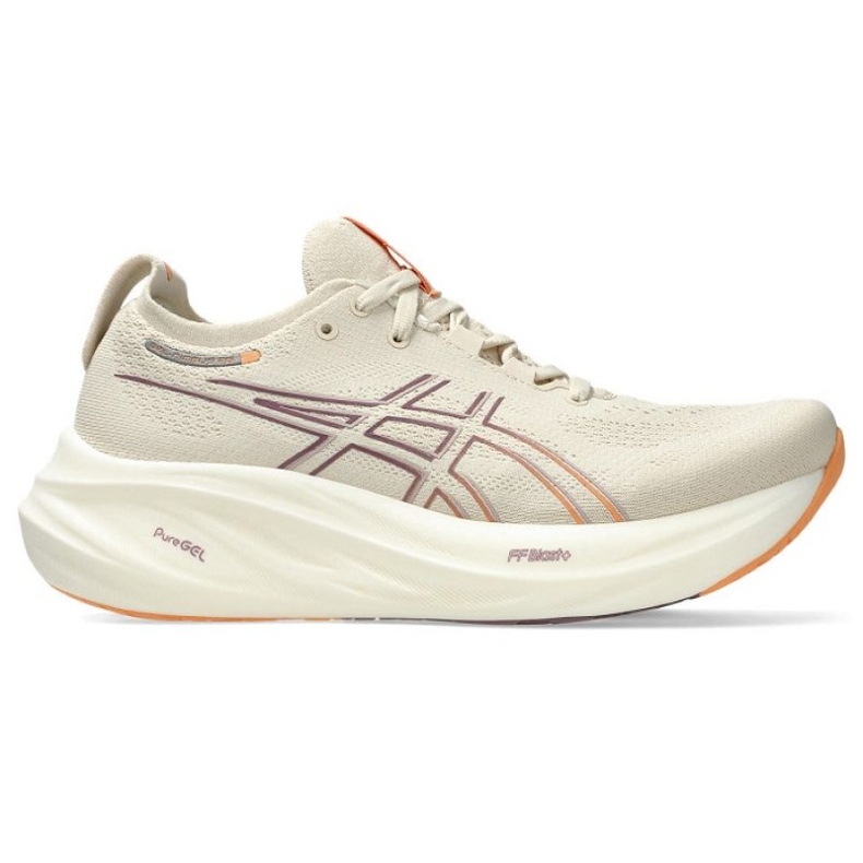 Asics Gel Nimbus 26 juoksukengät 1012B601250 beige