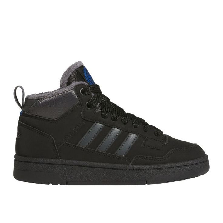Adidas Rapid Court Mid Winterized JR2804 kengät musta