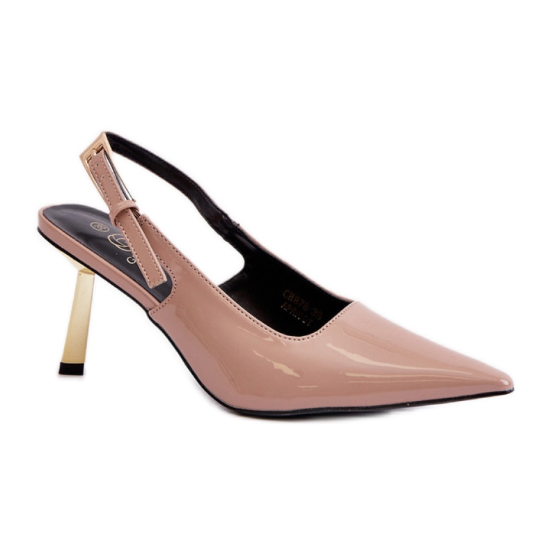 Korkokengät Malli CH878 Beige