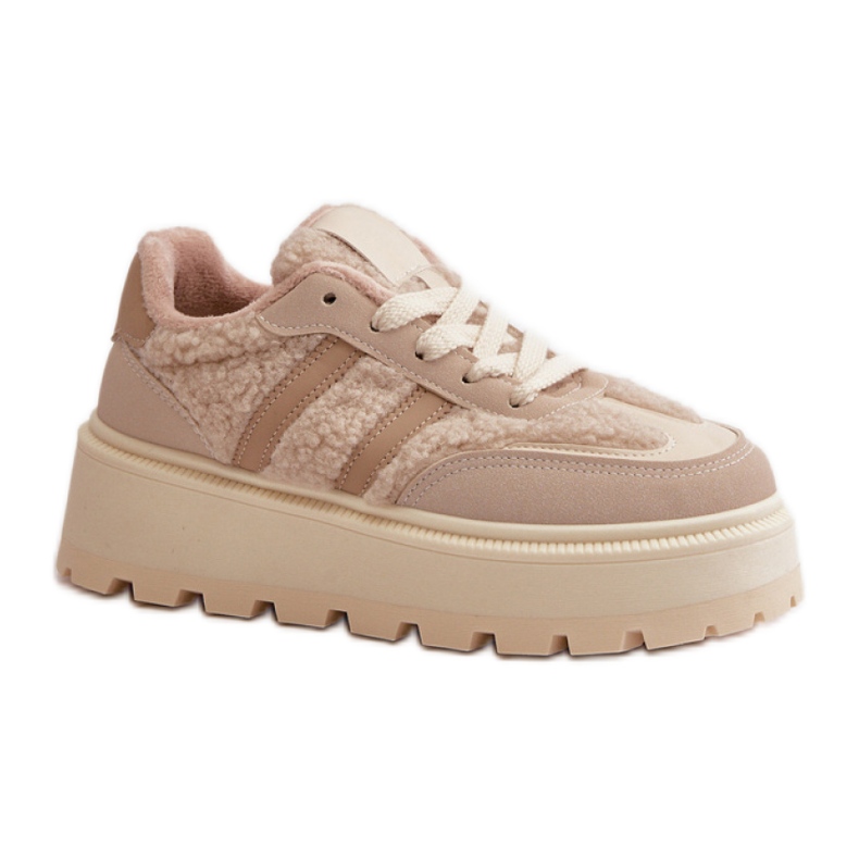 Urheilukengät Malli 24886 Beige