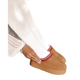 Malli 20219-4B Camel lumikengät ruskea