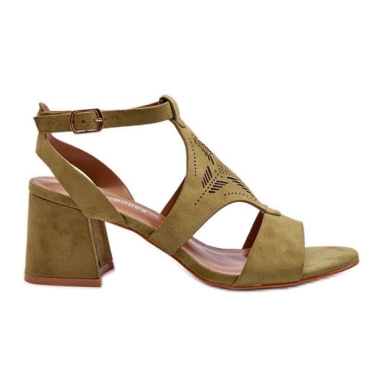 Sandaalit Malli N24-028 Vihreä