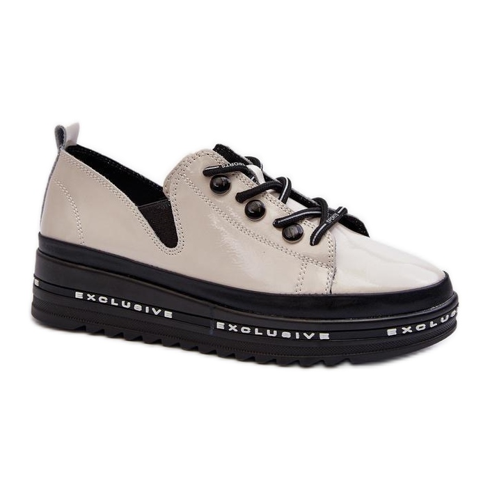 S. BARSKI S.Barski LR620 beige kengät -