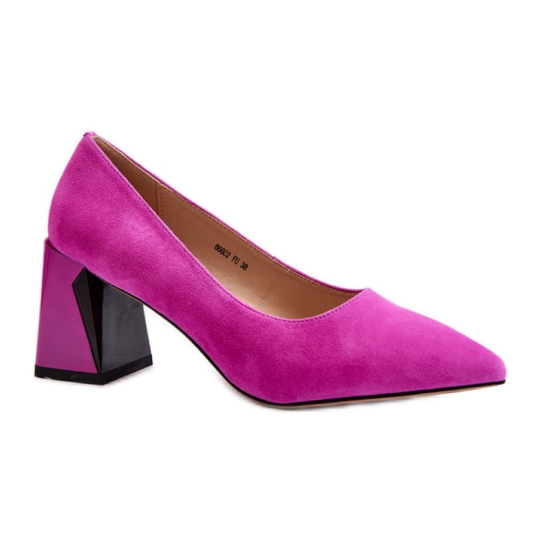 Pumput Malli 66602 Fukjsa vaaleanpunainen