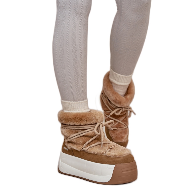 Big Star OO274A207 Ruskeat lumisaappaat