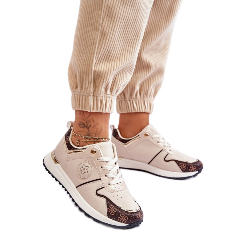 Urheilukengät Malli US6 Beige/ruskea