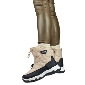 Lumikengät Malli 9159-4BE beige/musta