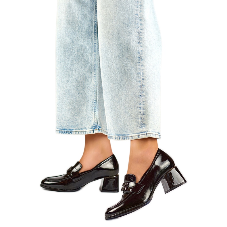 Pumput Mokasiinit Malli GD-FL475B Musta