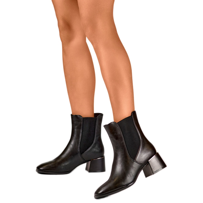 Chelsea saappaat malli 9611B musta