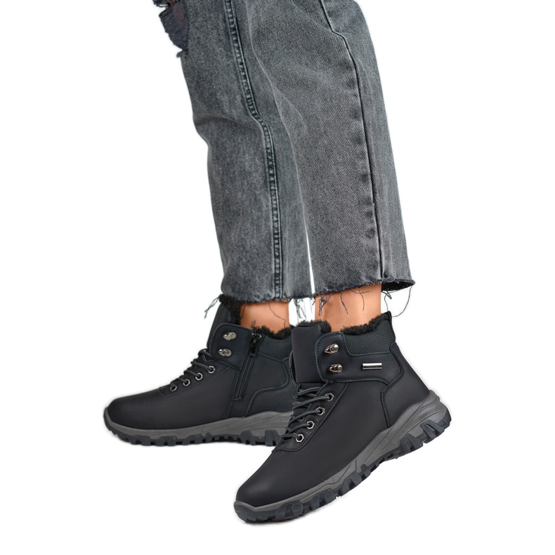 Vaelluskengät malli 3906-1B musta