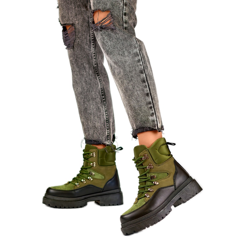 Trappers malli A-852GR musta/vihreä