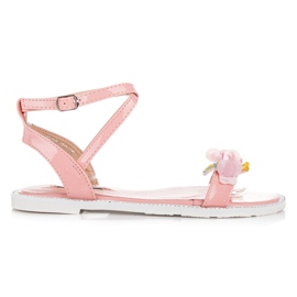 Vices Lakatut sandaalit perhosella vaaleanpunainen