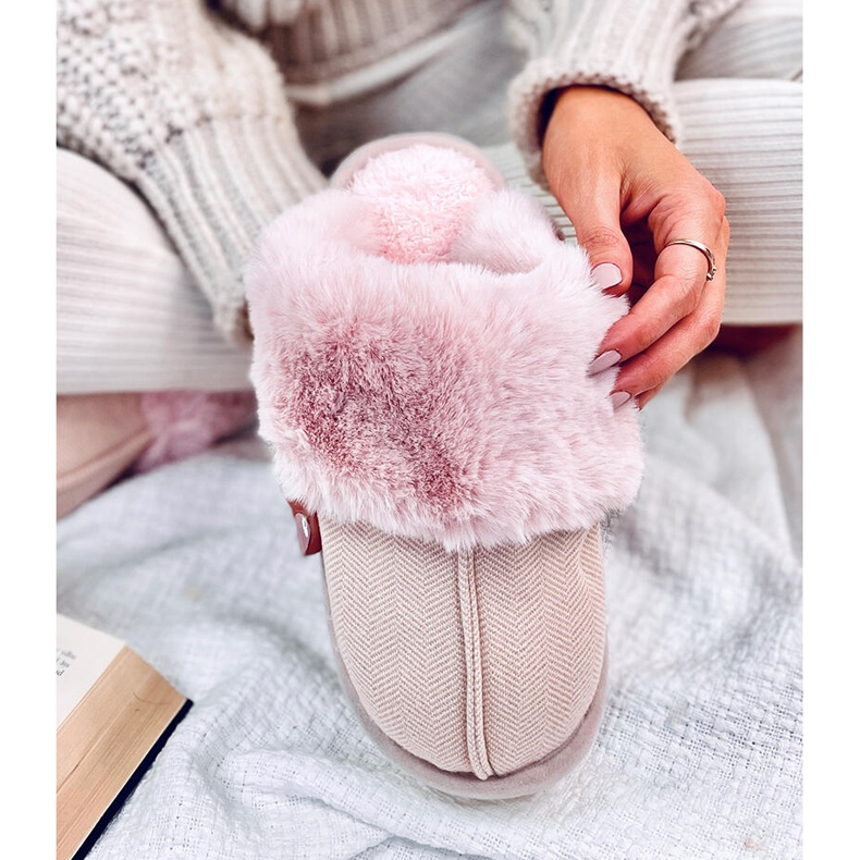 Allens Powder Pink kalanruototossut turkisella vaaleanpunainen